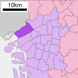 Nishiyodogawa-ku in Osaka City